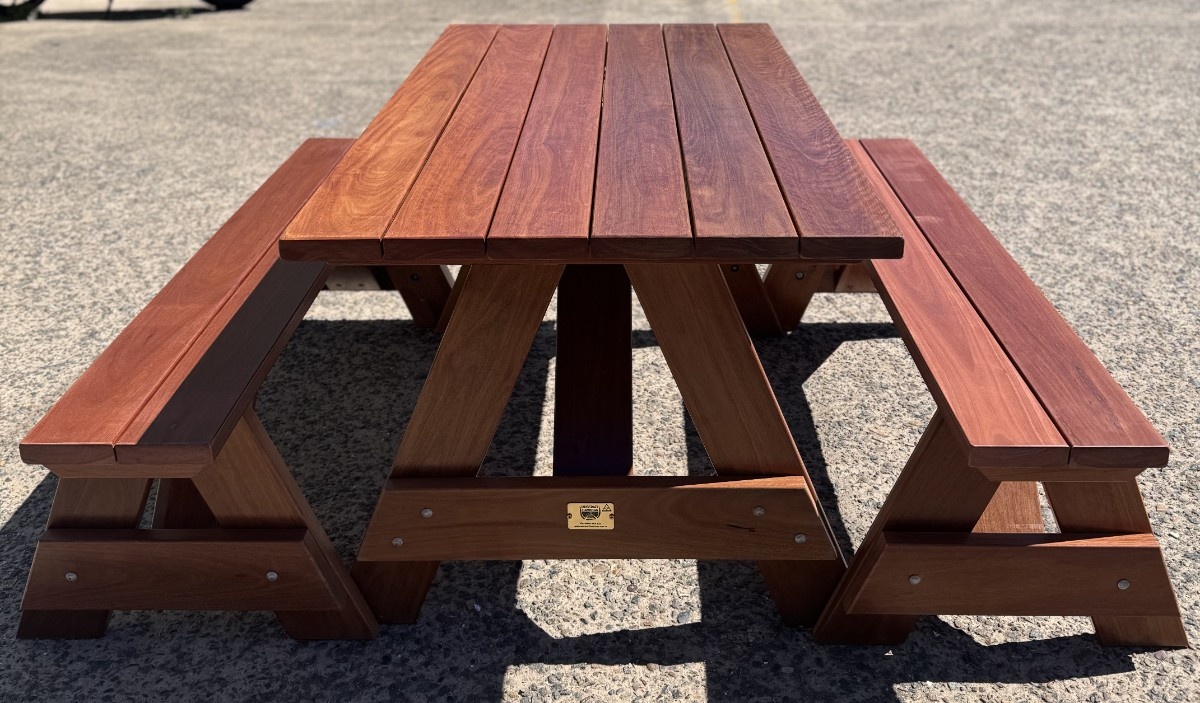 Outdoor Wood Table 